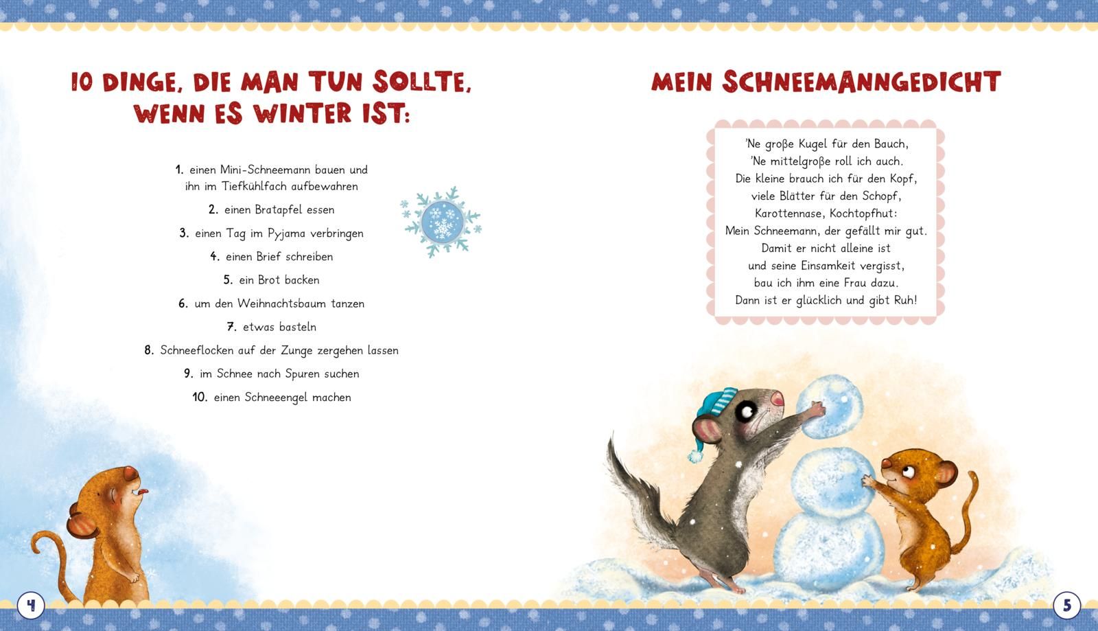 Der kleine Siebenschläfer: Das machen wir im Winter! (Mängelexemplar)