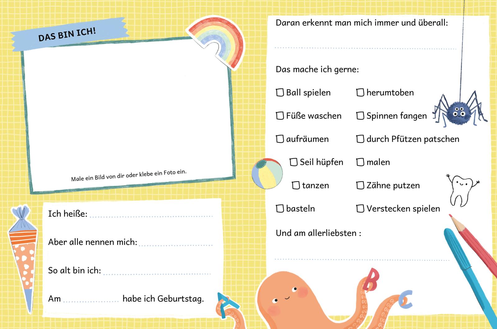 Der Ernst des Lebens: Mein Album vom 1. Schultag - Einschulungsalbum (Mängelexemplar)