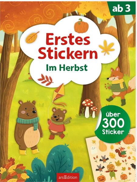 Erstes Stickern – Im Herbst (Mängelexemplar)