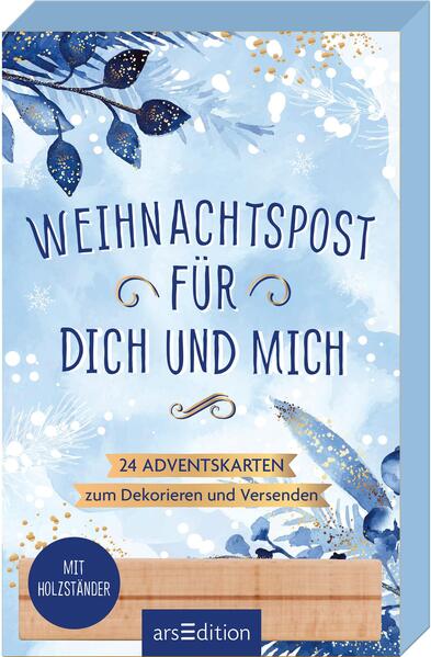 Weihnachtspost für dich und mich - 24 Adventskarten zum Dekorieren und Versenden