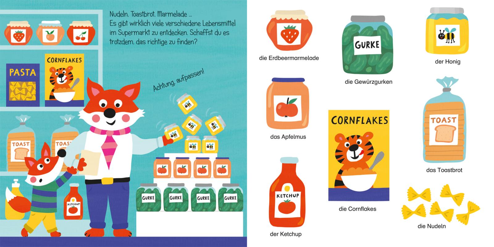 Wir spielen Einkaufen: Supermarkt