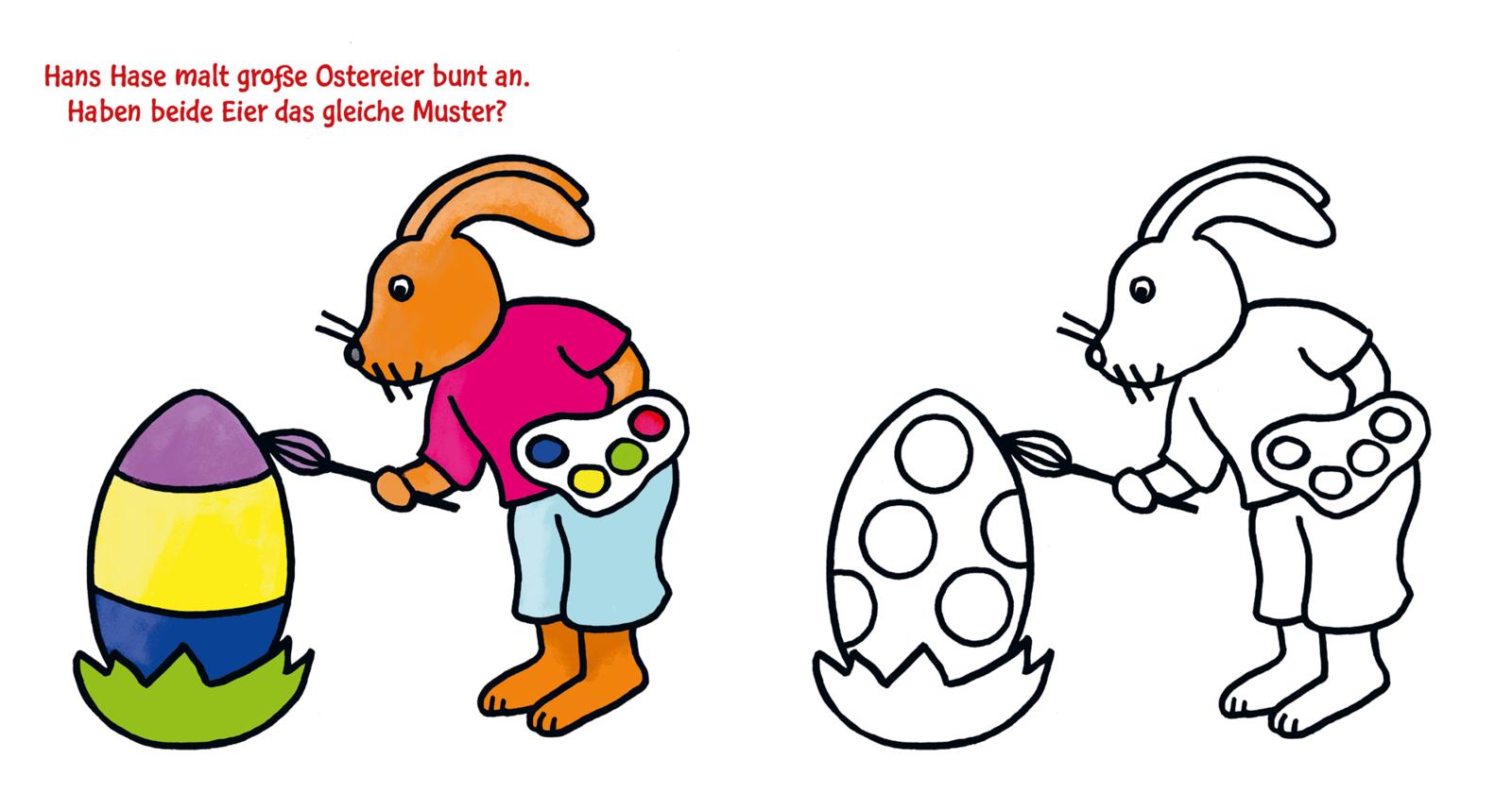 Ausmalbilder für Kita-Kinder: Das dicke Kindergarten-Malbuch: Auf der Wiese (Mängelexemplar)