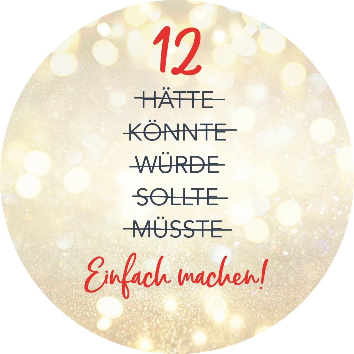 Adventskalender in der Dose. Fit im Advent (Mängelexemplar)