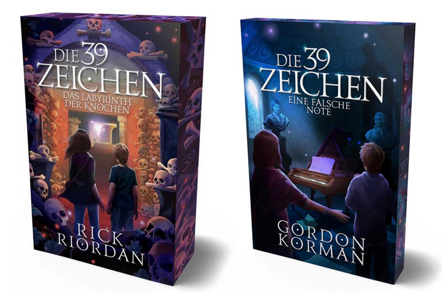 Sparpaket - Die 39 Zeichen (Band 1 + 2) (Mängelexemplare)