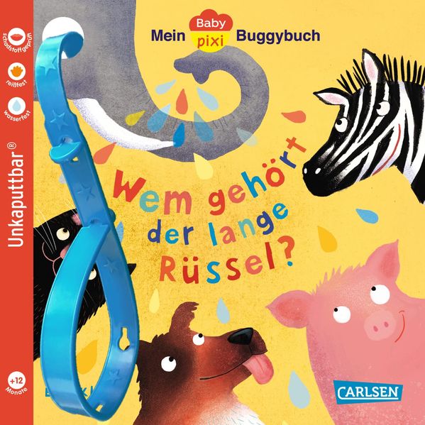 Baby Pixi (unkaputtbar) 171: Mein Baby-Pixi-Buggybuch: Wem gehört der lange Rüssel? (Mängelexemplar)