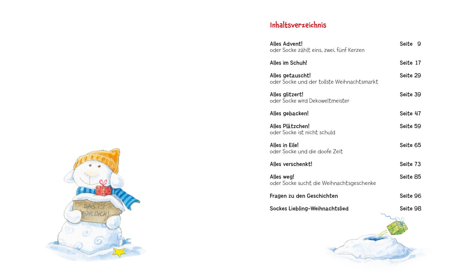 Der kleine Rabe Socke: Bald ist Weihnachten! (Mängelexemplar)