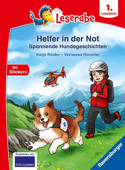 Leserabe 1. Lesestufe - Helfer in der Not. Spannende Hundegeschichten (Mängelexemplar)