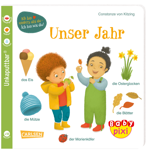 Baby Pixi (unkaputtbar) 118: Unser Jahr (Mängelexemplar)