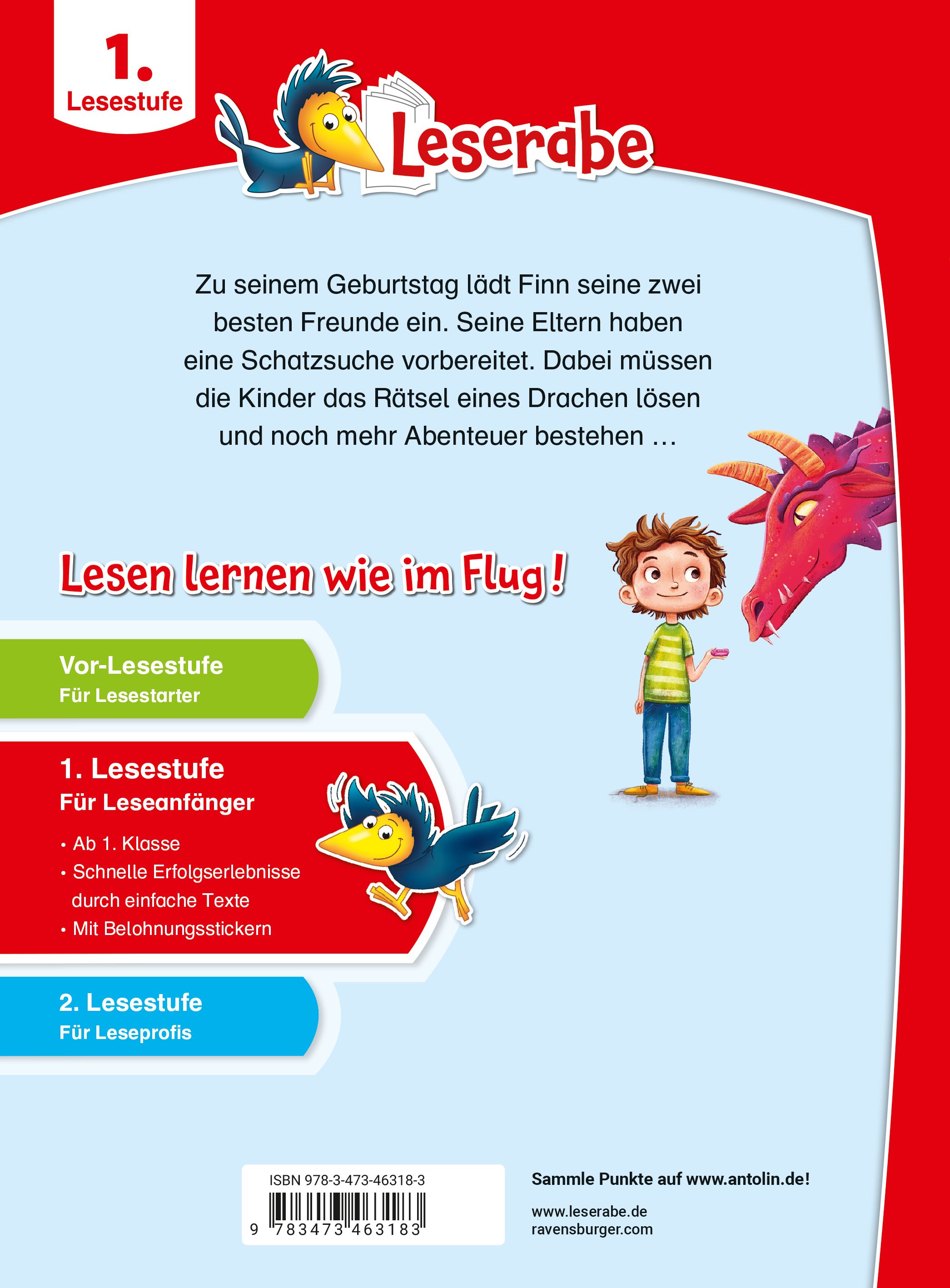 Leserabe 1. Lesestufe - Ein fantastischer Geburtstag (Mängelexemplar)