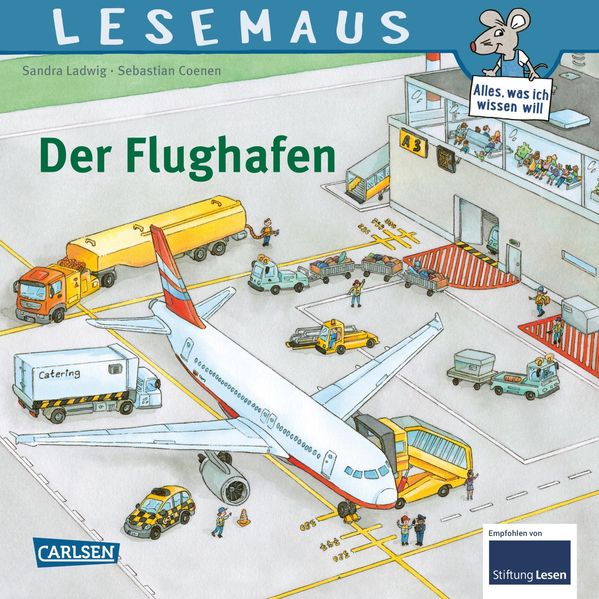 LESEMAUS 160: Der Flughafen (Mängelexemplar)