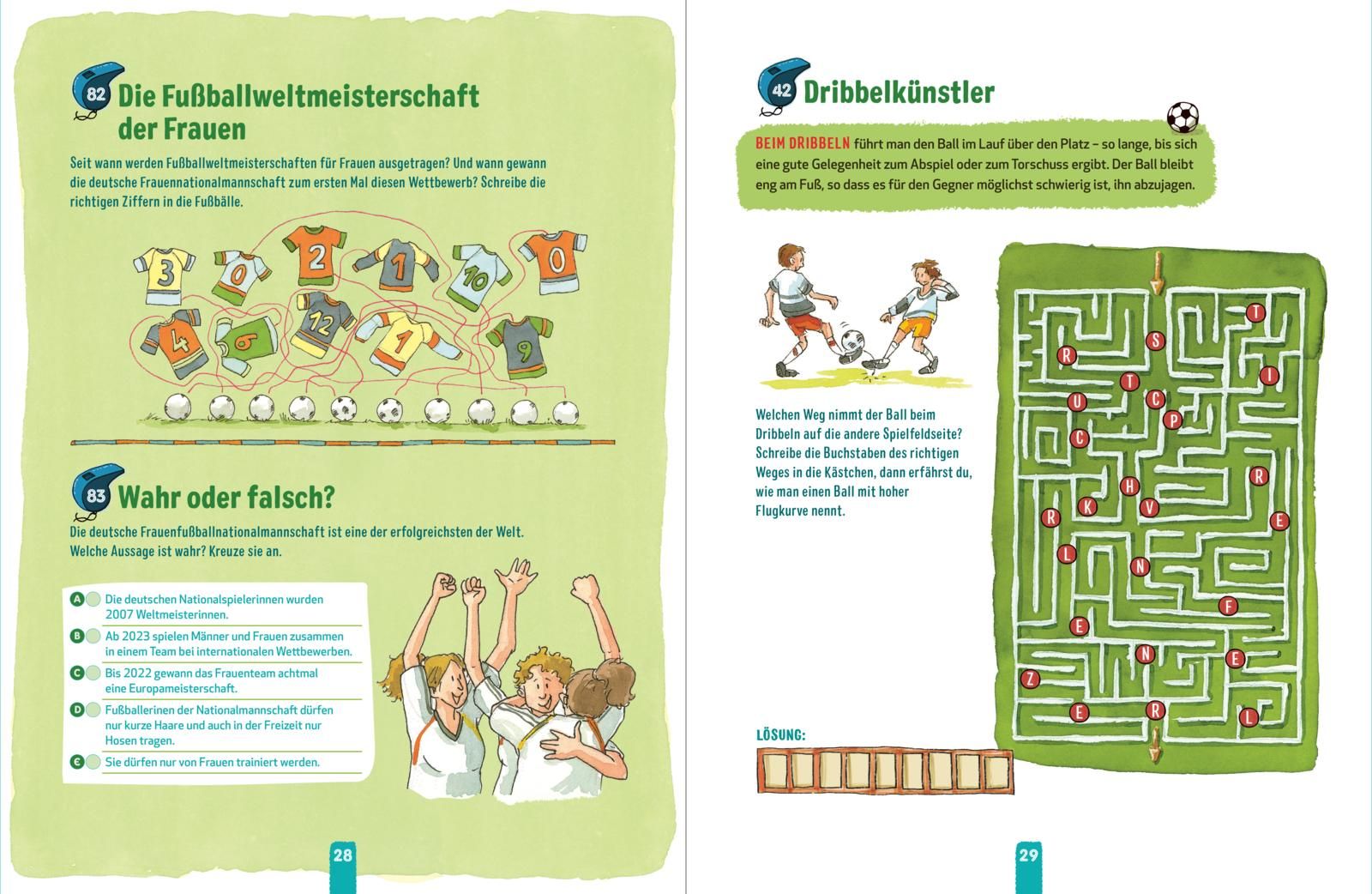 Das große Fußball-Rätselbuch (Mängelexemplar)