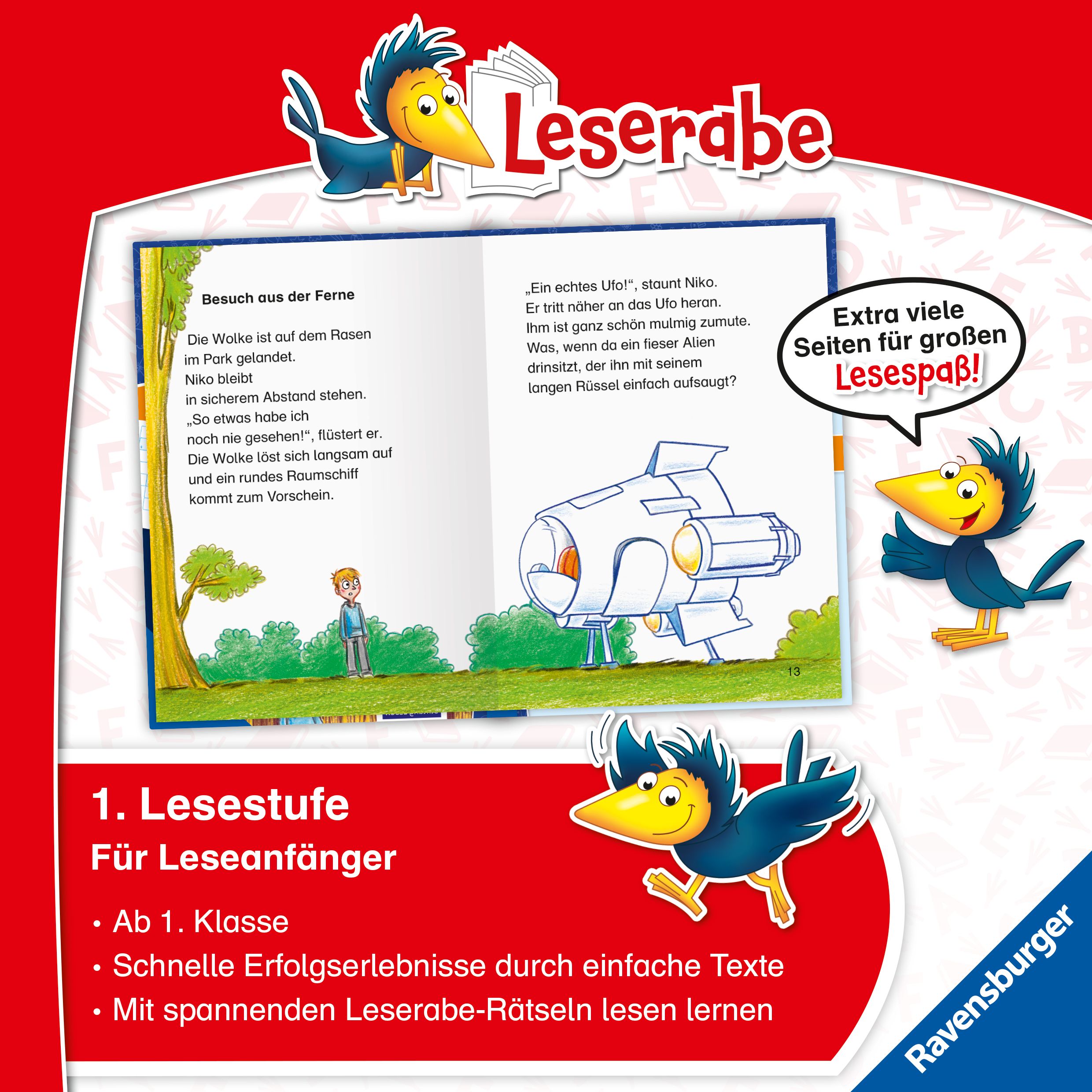 Leserabe Sonderausgaben - Die schönsten Weltraumgeschichten mit extra vielen Rätseln (Mängelexemplar)