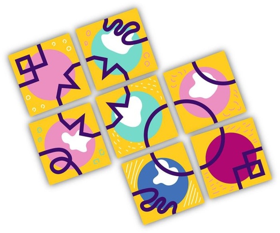 X_Loops & Lines - Das farbenfrohe Legespiel