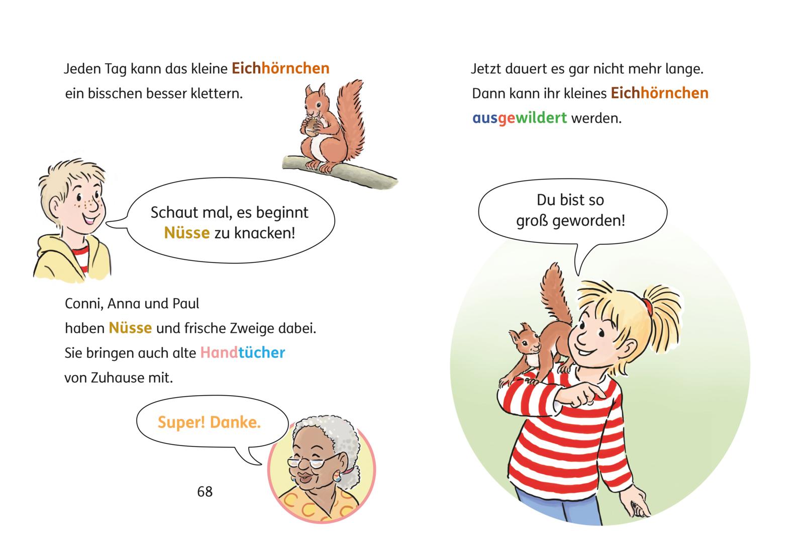 Lesen lernen mit Conni: Conni und das Eichhörnchen (Mängelexemplar)