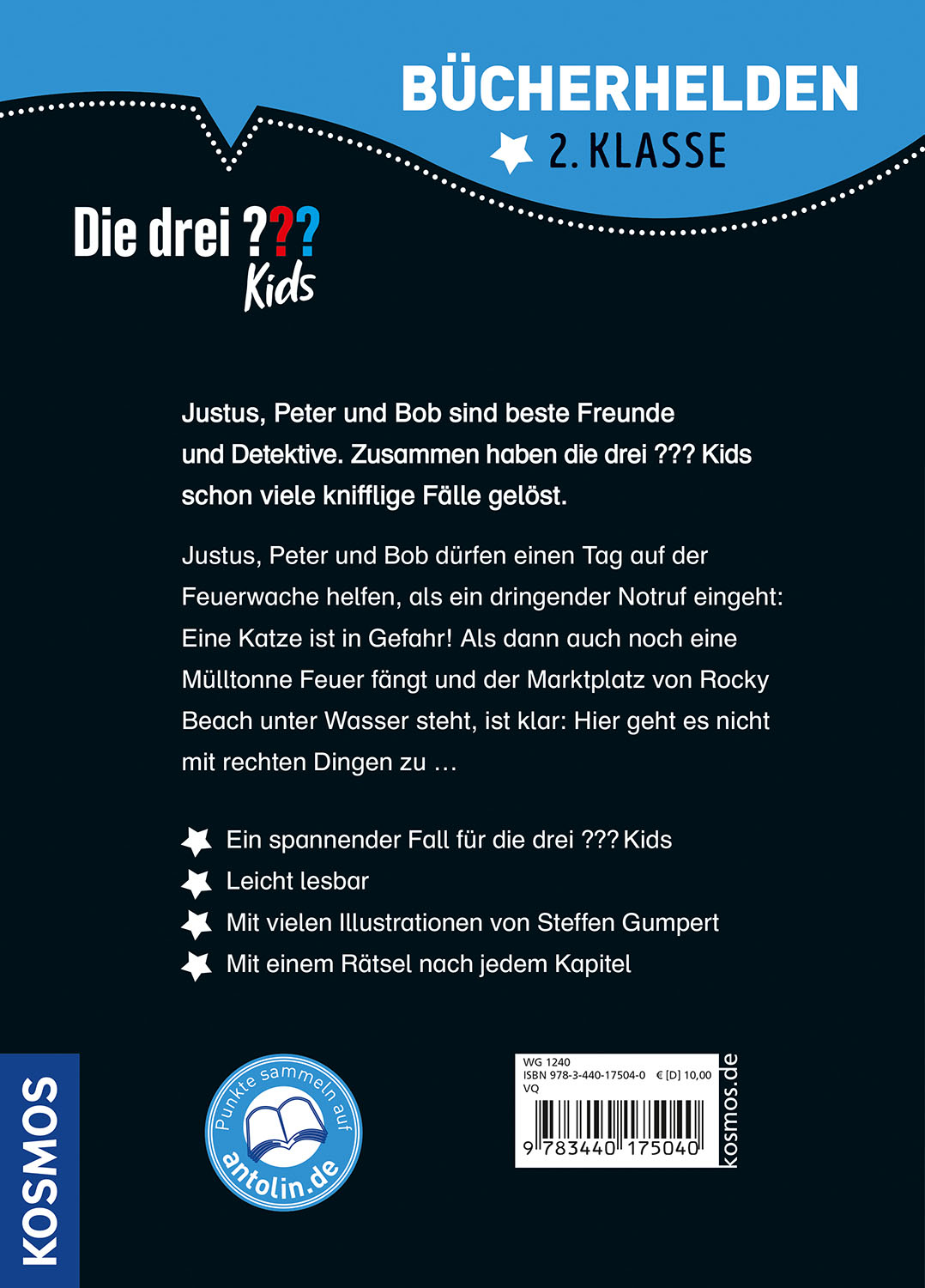 Die drei ??? Kids, Bücherhelden 2. Klasse, Feuerwehr-Alarm (Mängelexemplar)
