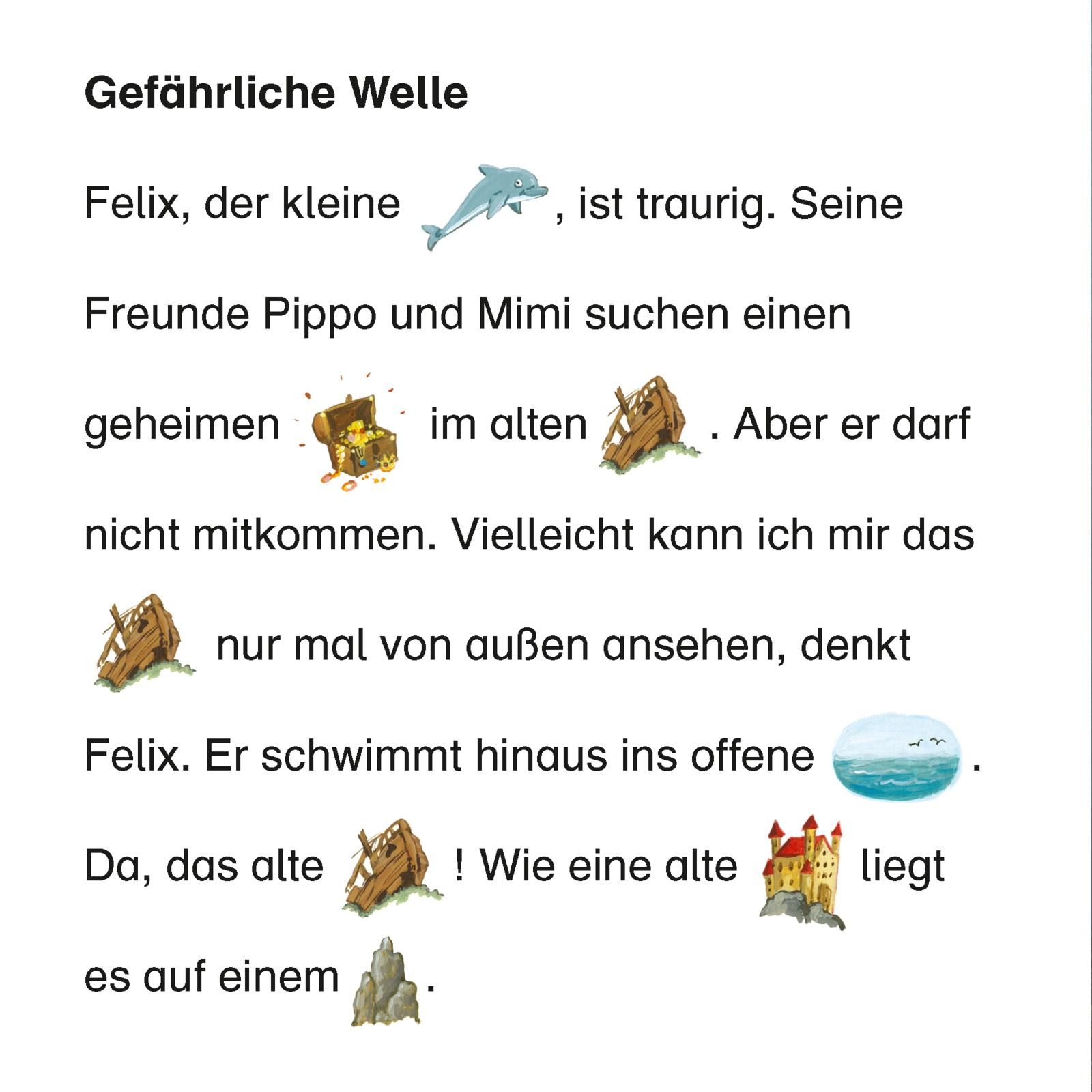 Maxi Pixi 469: Der kleine Delfin auf Schatzsuche (Mängelexemplar)