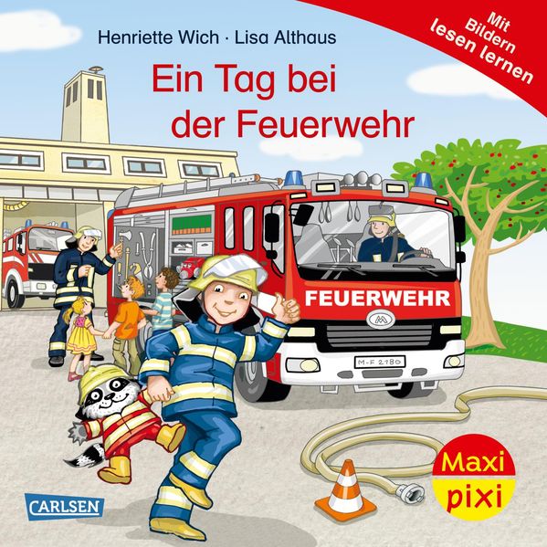 Maxi Pixi 471: Ein Tag bei der Feuerwehr (Mängelexemplar)