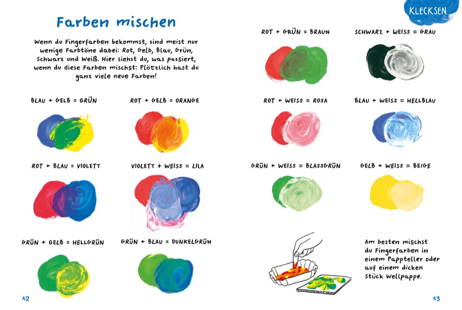 Kritzeln, Kneten, Klecksen - Meine bunte Tierwelt zum Selbermachen