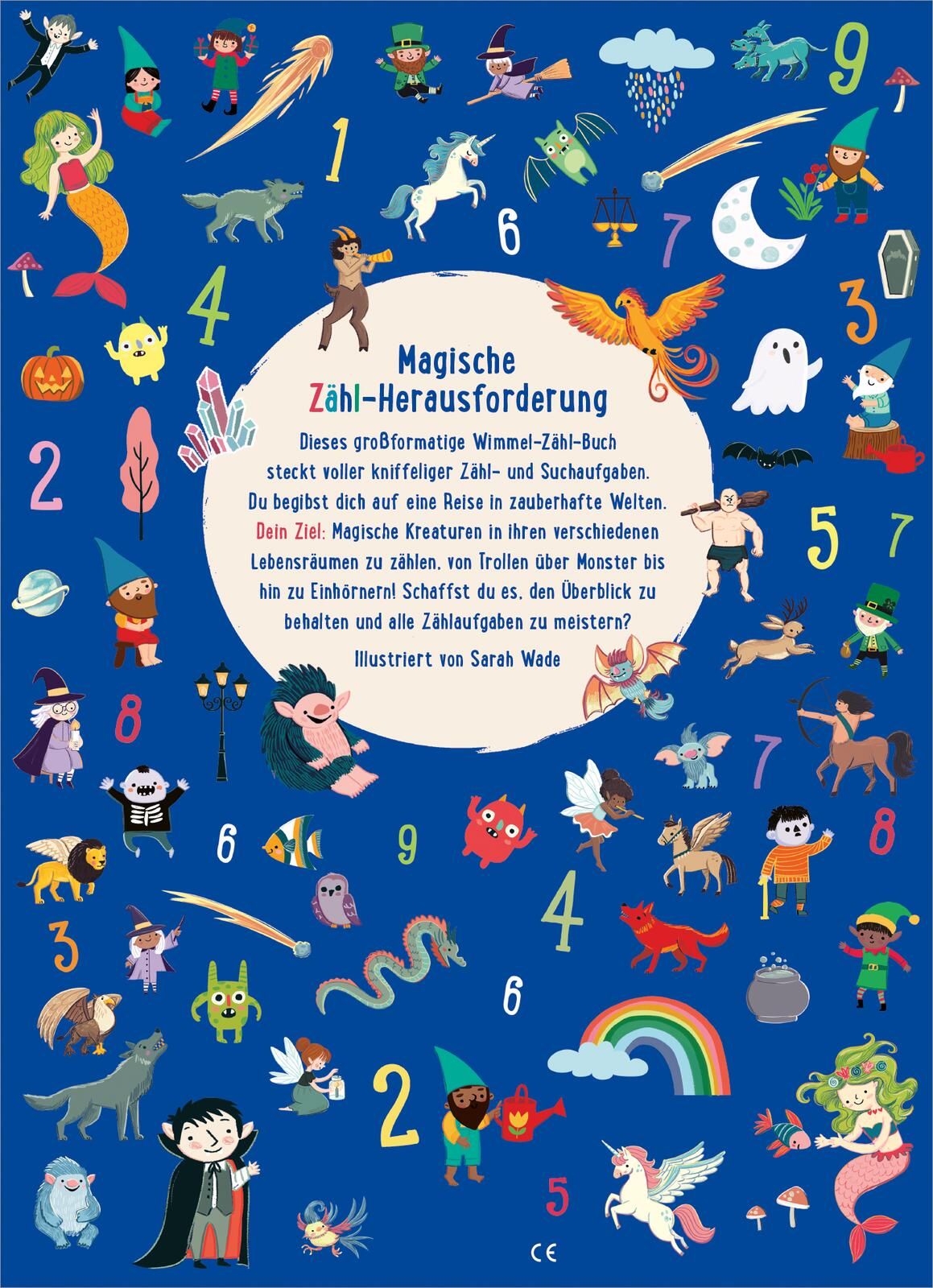 Die große Zauberwesen-Zählerei (Mängelexemplar)