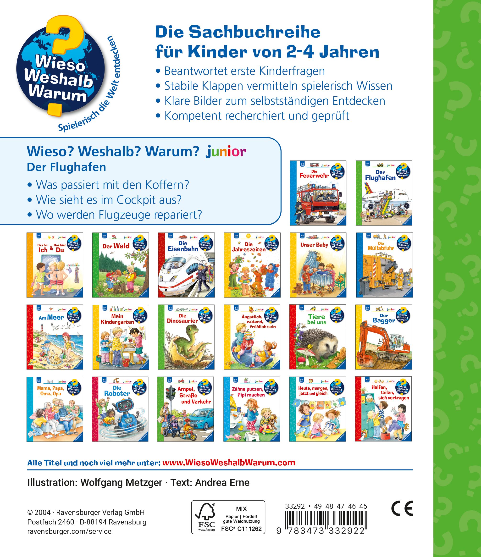 Wieso? Weshalb? Warum? junior, Band 3 - Der Flughafen (Mängelexemplar)