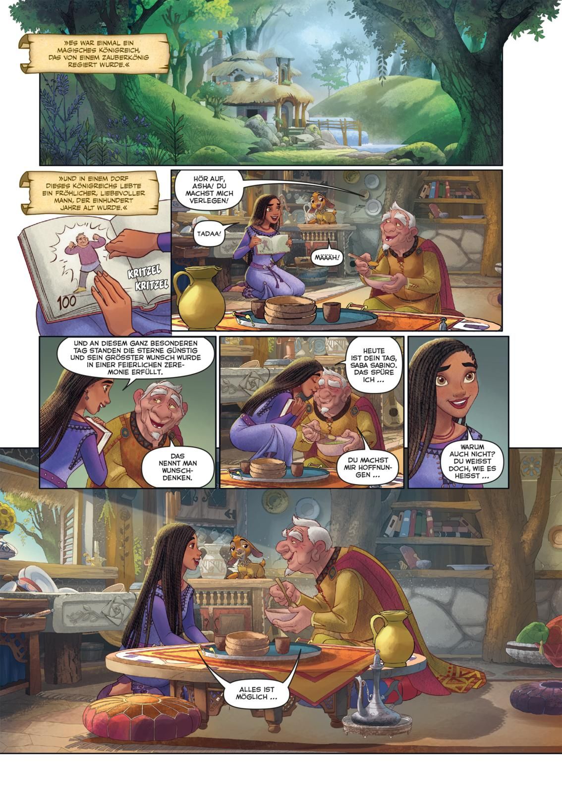 Disney Filmcomics 4: Wish (Mängelexemplar)