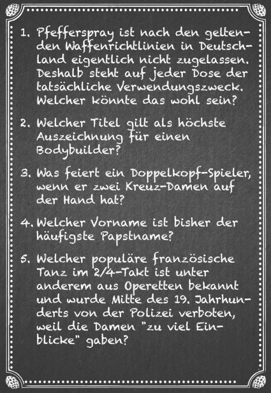 X_Kneipenquiz - das Original