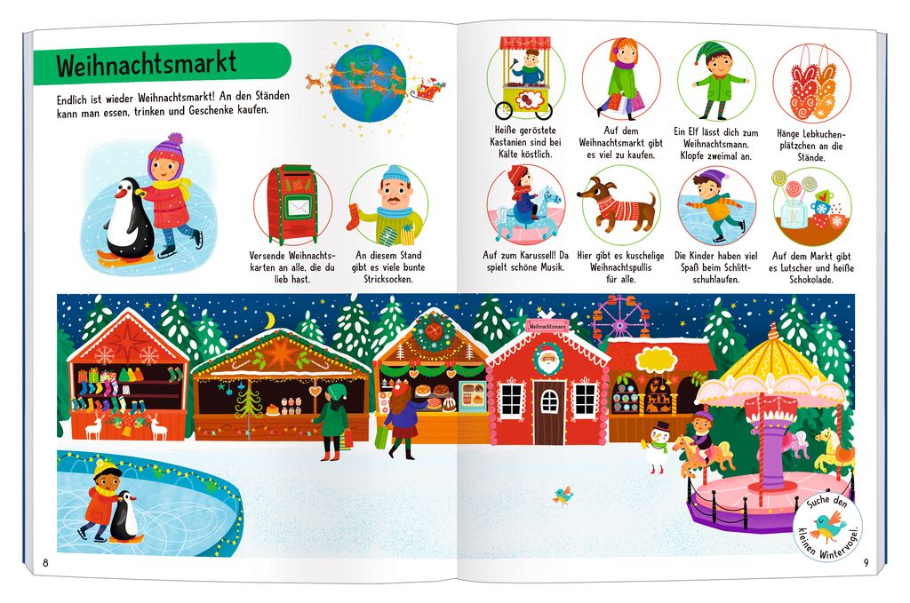Mein magisches Rubbelsticker-Buch Weihnachten (Mängelexemplar)