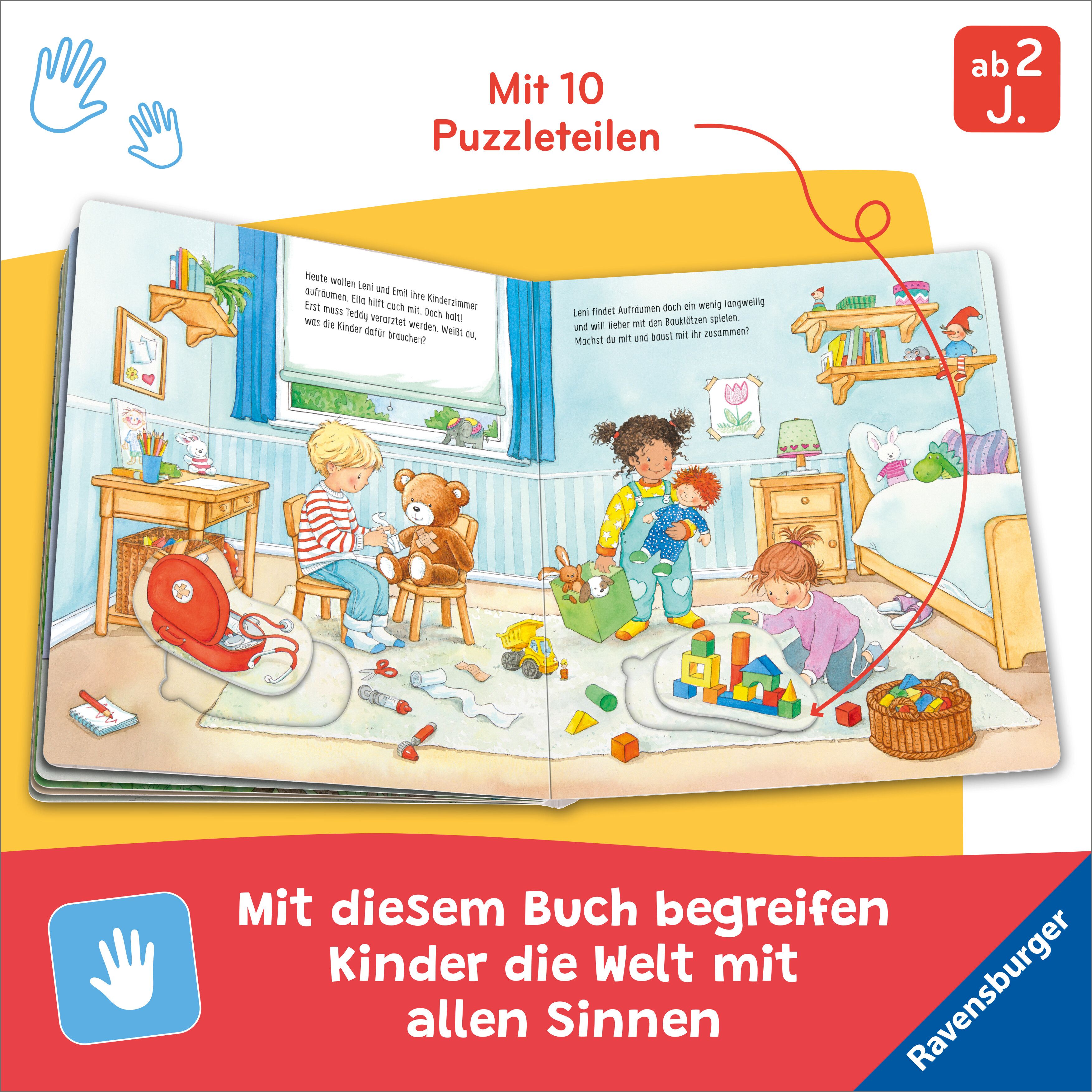 Mein großes Puzzle-Spielbuch - Alle helfen mit (Mängelexemplar)
