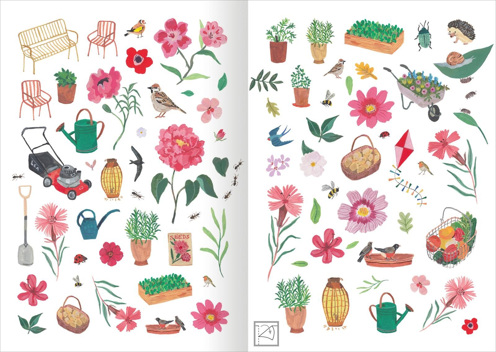 Stickerliebe – Pflanzenwelt
