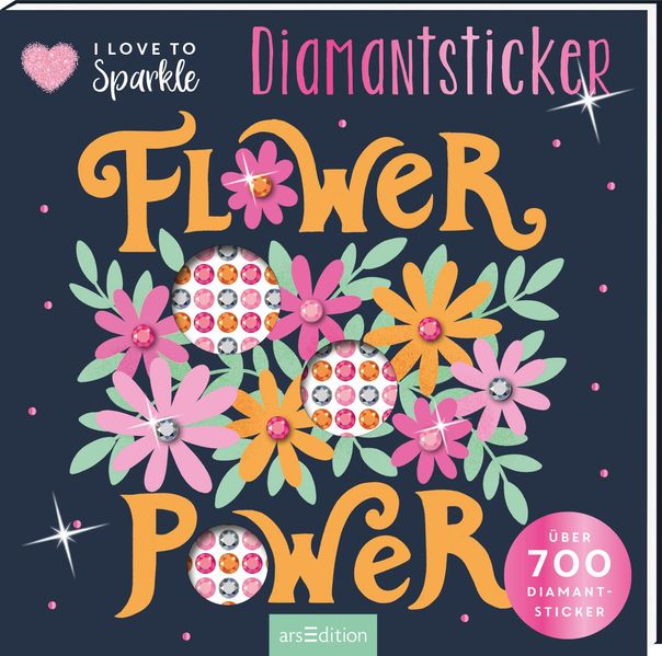 I Love to Sparkle – Flower-Power (Mängelexemplar)