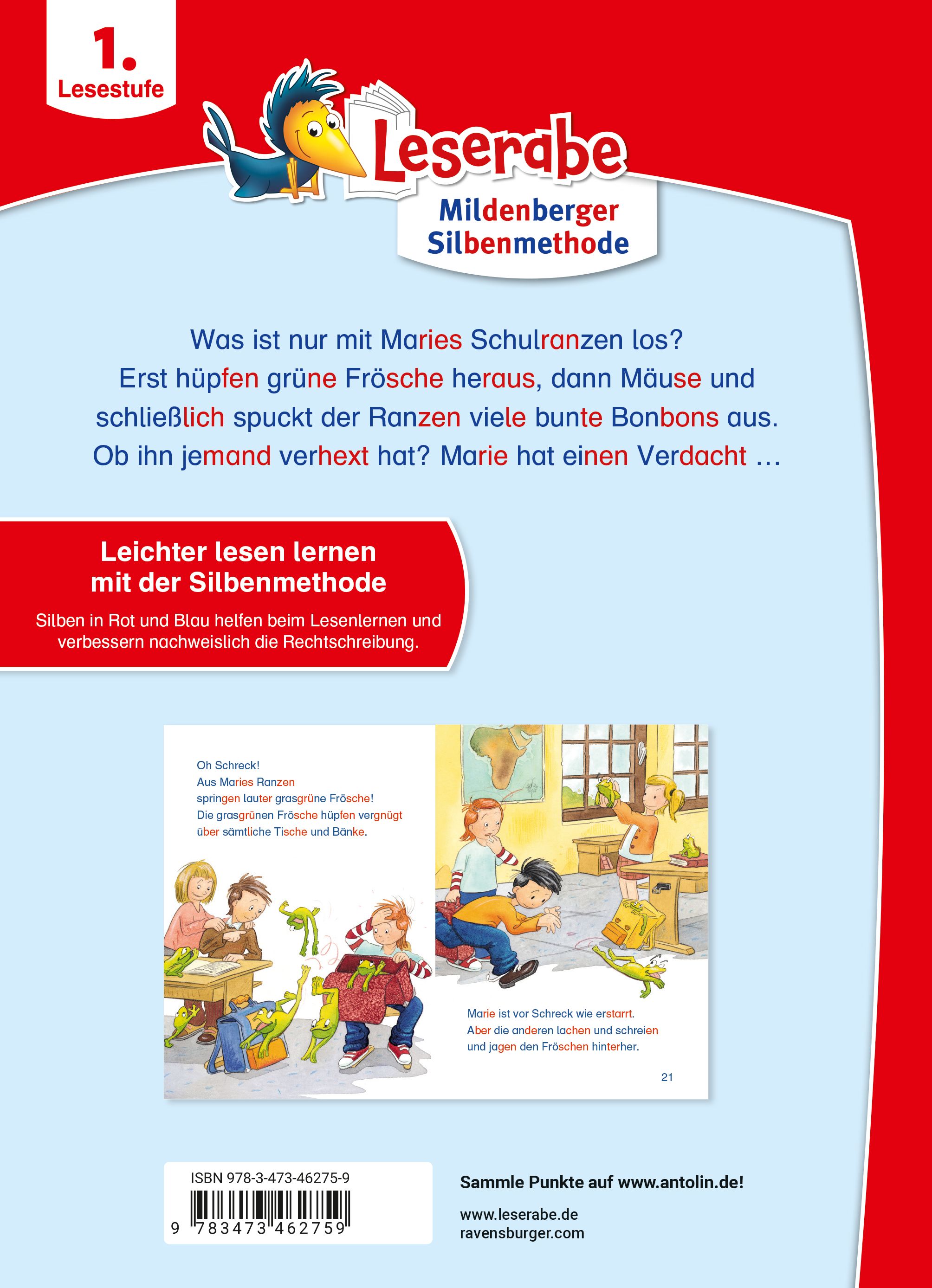 Leserabe mit Mildenberger Silbenmethode - Der verhexte Schulranzen (Mängelexemplar)