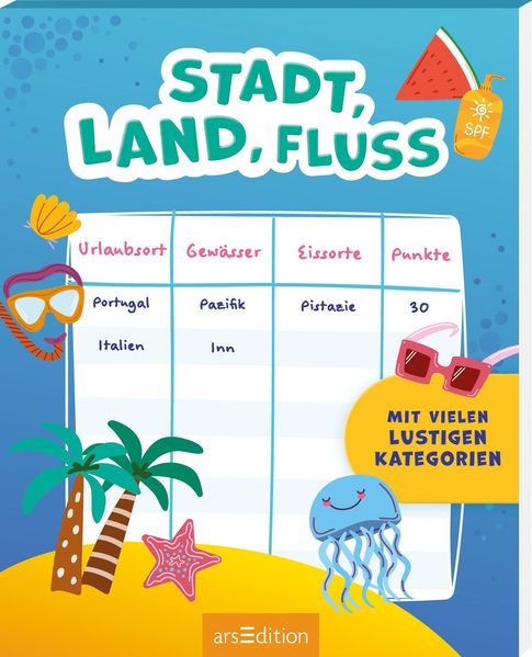 Spieleklassiker für die Ferien - Stadt, Land Fluss