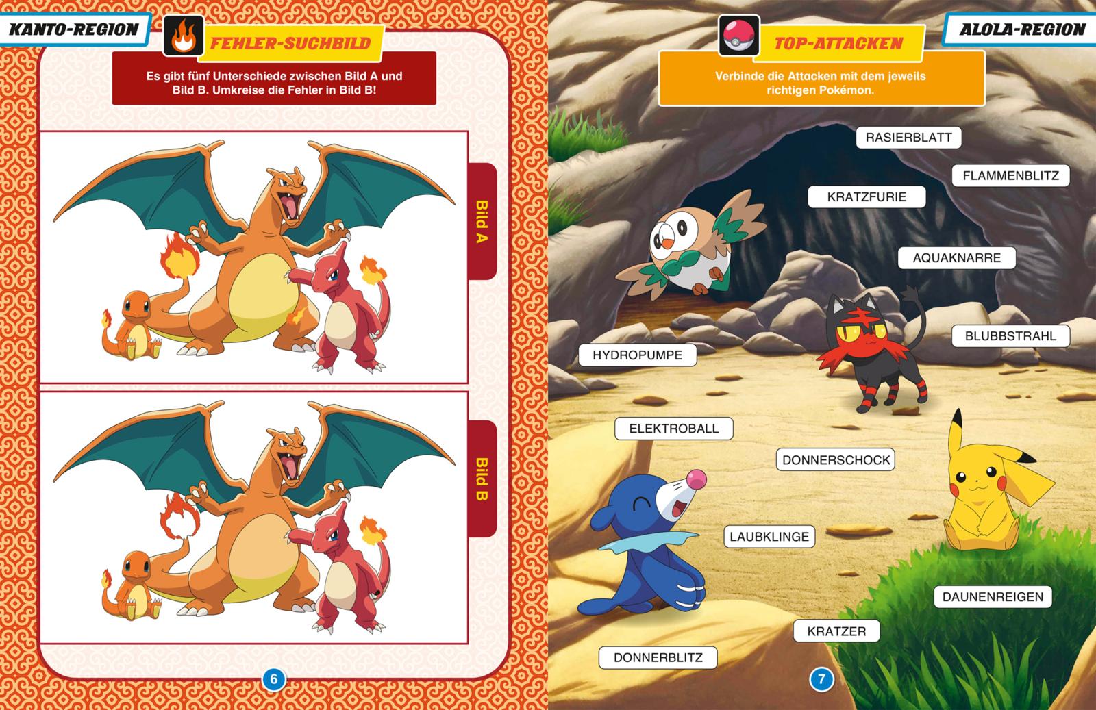 Pokémon Activity-Buch: Wisch & Weg - Spielspaß (Mängelexemplar)
