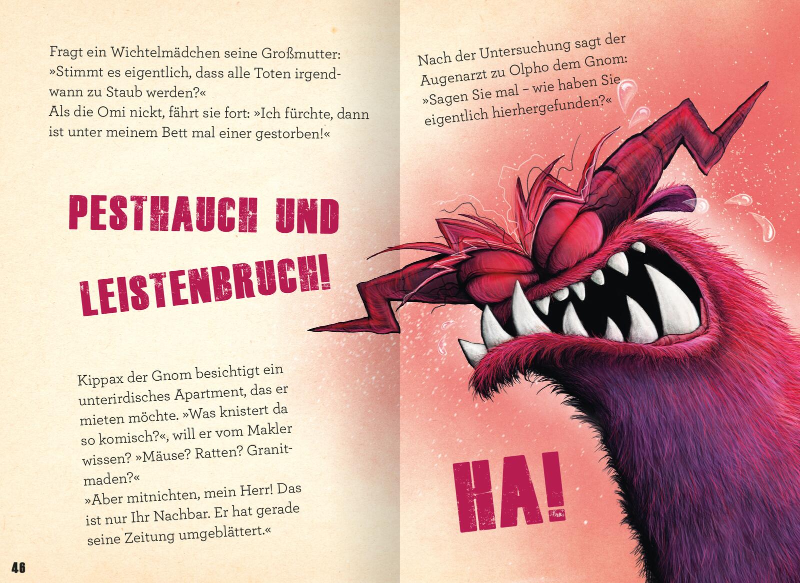 Verflucht witzig!