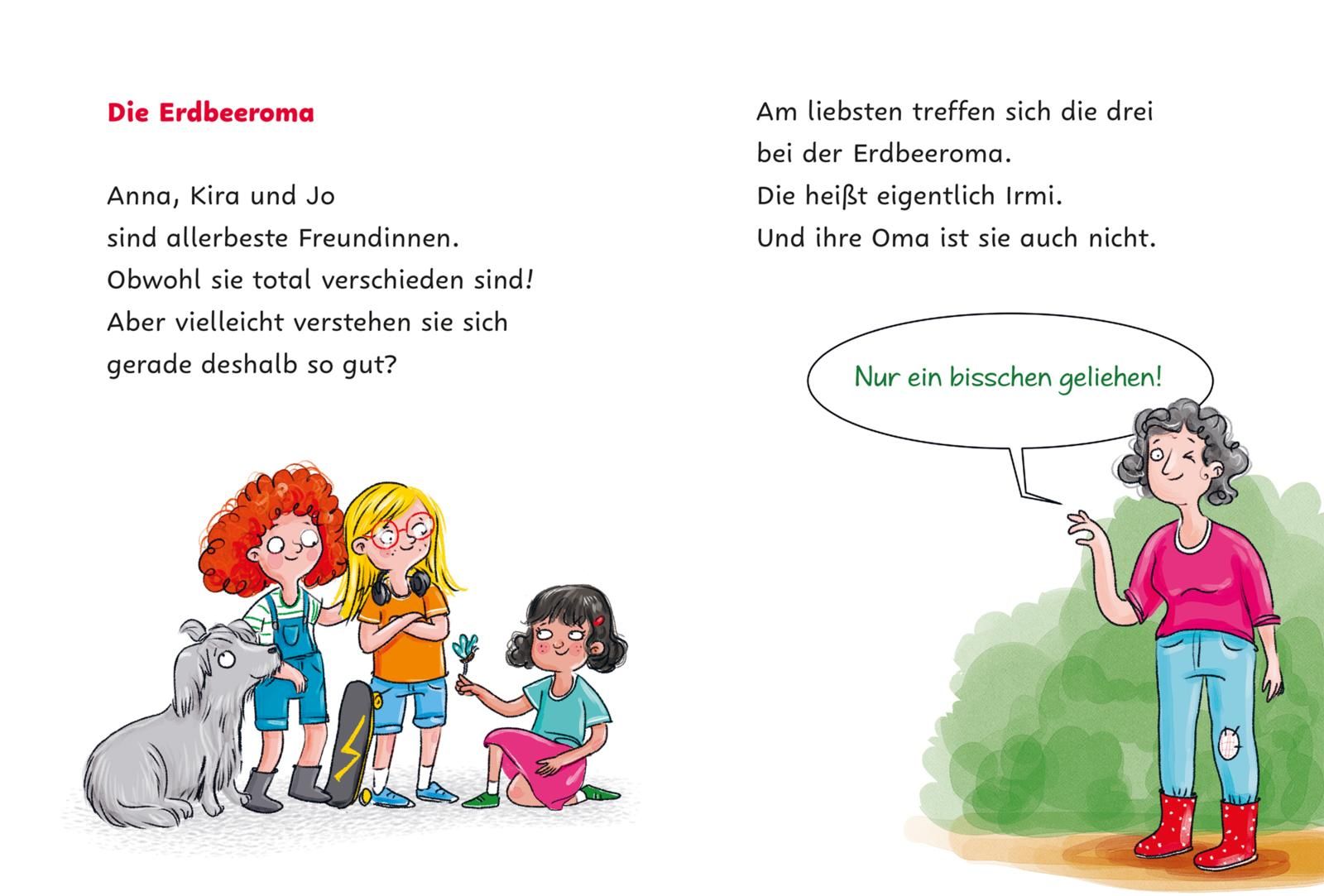 Die Erdbeermädchen - Einfach lesen lernen (Mängelexemplar)