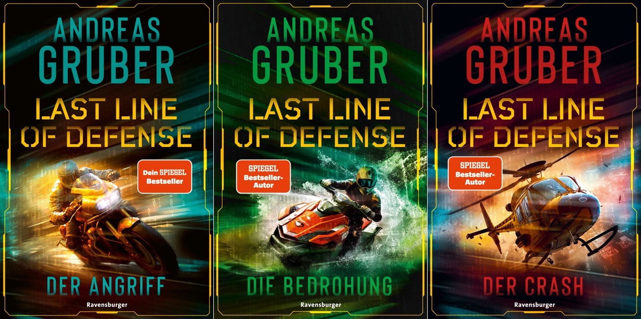 Sparpaket - Last Line of Defense (Band 1 - 3) (Mängelexemplar)