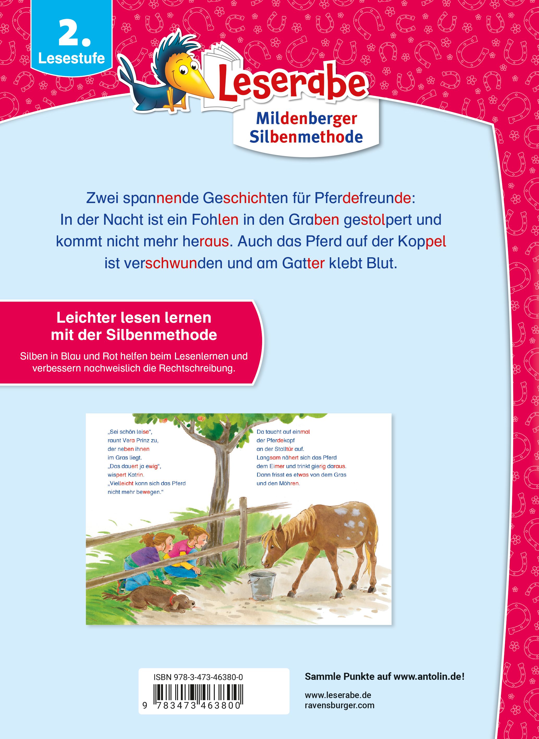Leserabe Sonderausgaben - Die schönsten Pferdegeschichten - Silbe für Silbe lesen lernen (Mängelexemplar)