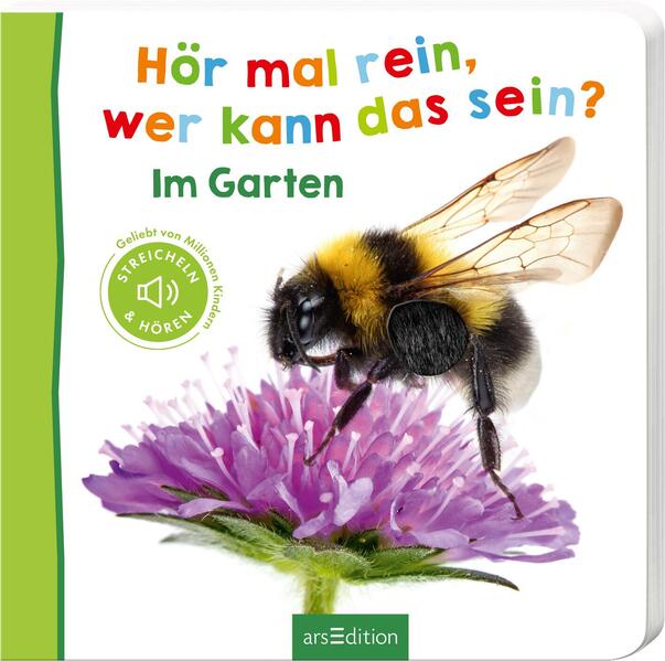 Hör mal rein, wer kann das sein? – Im Garten - Soundbuch (Mängelexemplar)