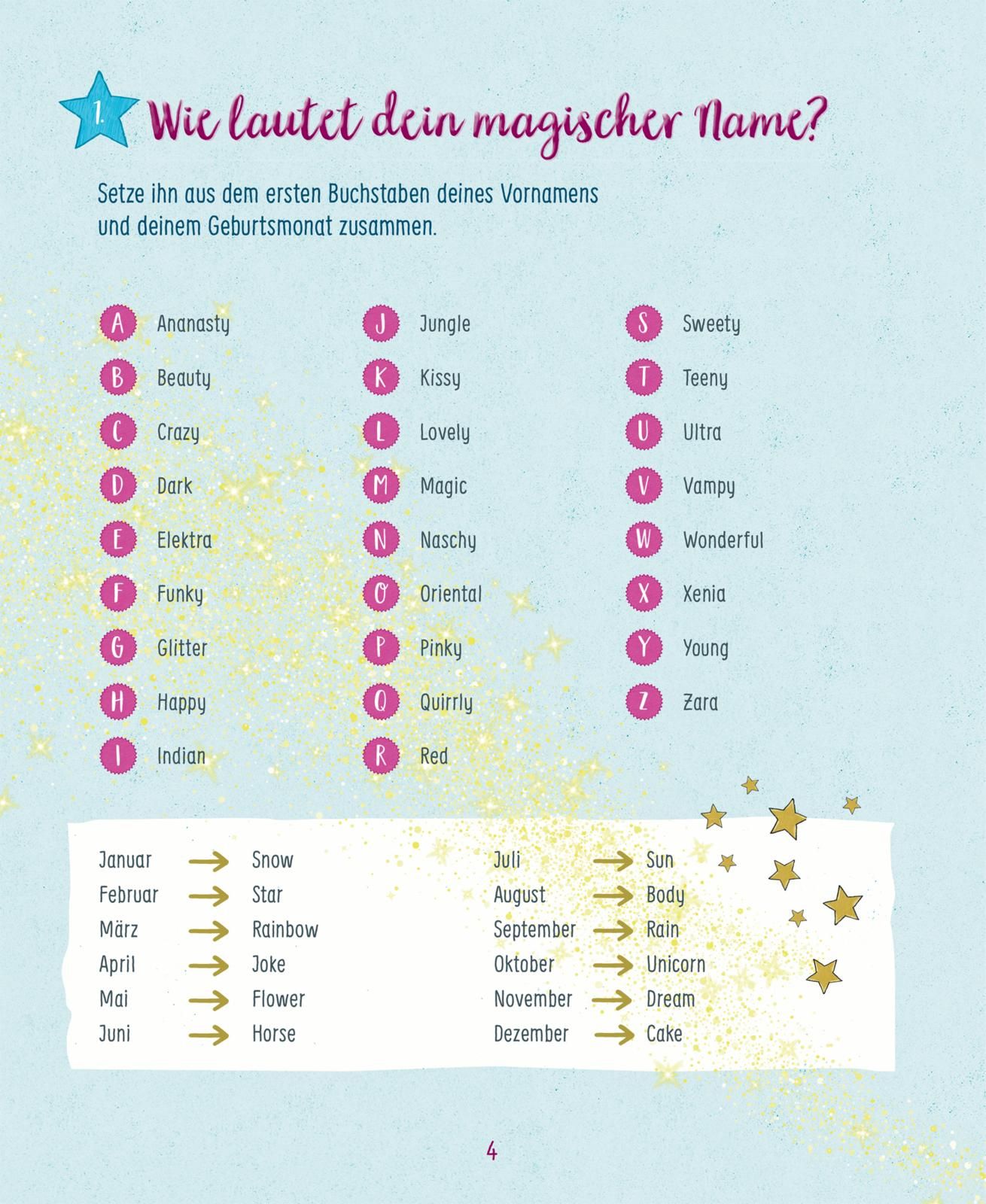 #buch4you: Dein Mädchenbuch: über 230 Ideen für mehr Glitzer im Leben (Mängelexemplar)