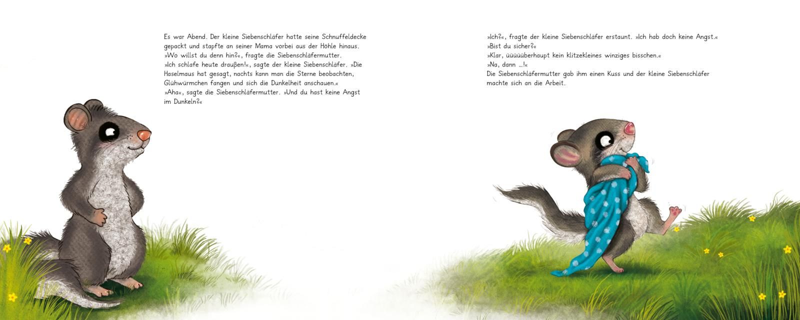 Der kleine Siebenschläfer 5: Die Geschichte vom kleinen Siebenschläfer, der überhaupt keine Angst im Dunkeln hatte (Mängelexemplar)