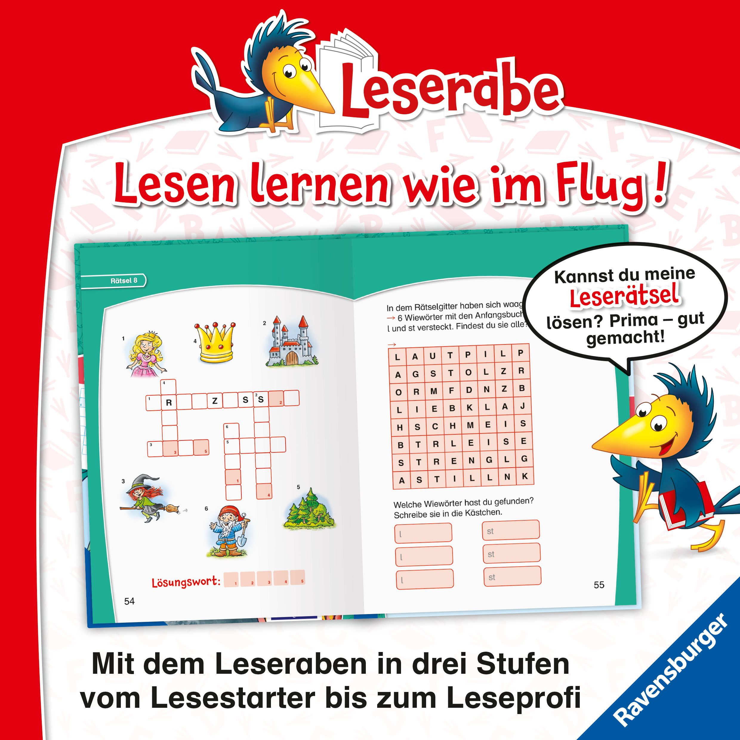 Leserabe Sonderausgaben - Die schönsten Fantasiegeschichten mit extra vielen Rätseln (Mängelexemplar)
