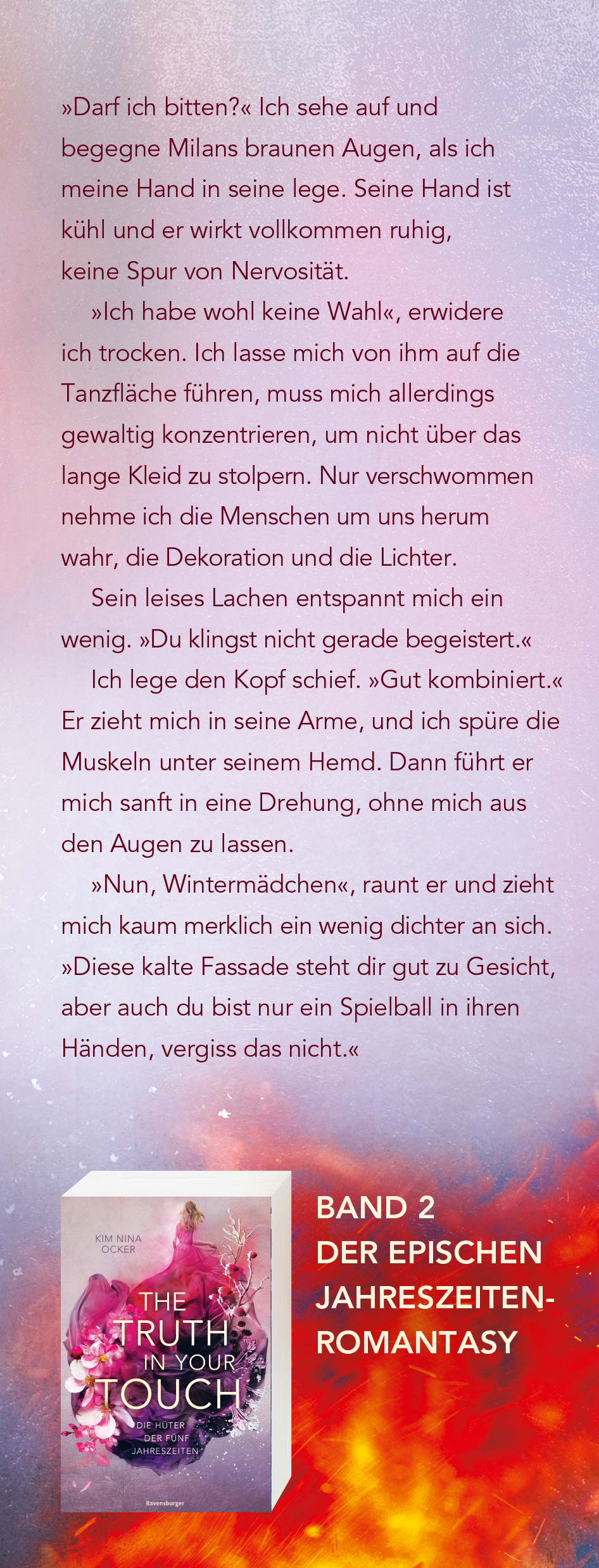 Die Hüter der fünf Jahreszeiten, Band 1: The Lie in Your Kiss (Romantische Fantasy - So aufwühlend wie der Herbstwind, so unvergesslich wie ein Sommerabend.) (Mängelexemplar)