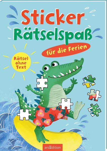 Sticker-Rätselspaß für die Ferien (Mängelexemplar)