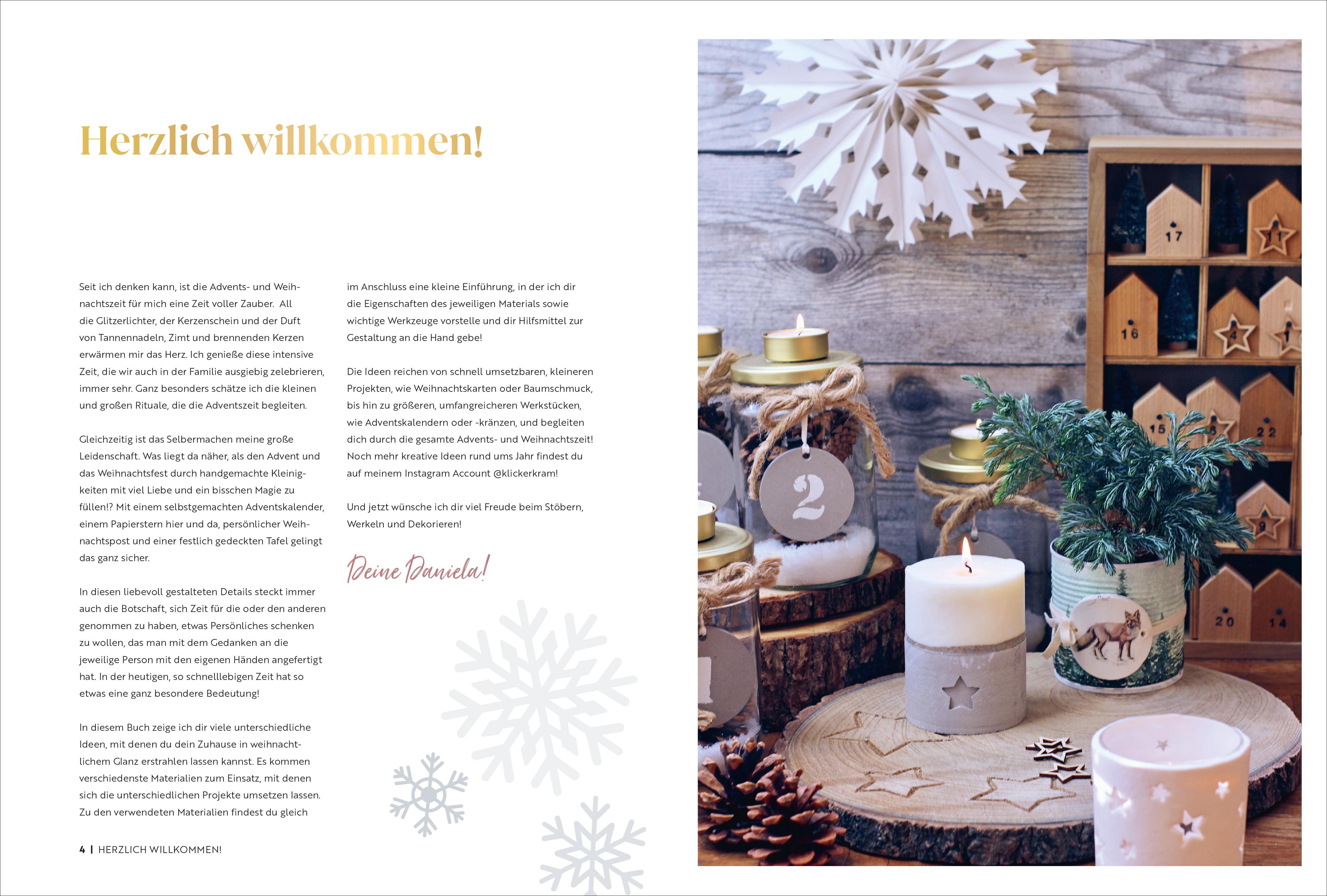 Zauberhafte Weihnachtsdeko selbstgemacht (Mängelexemplar)