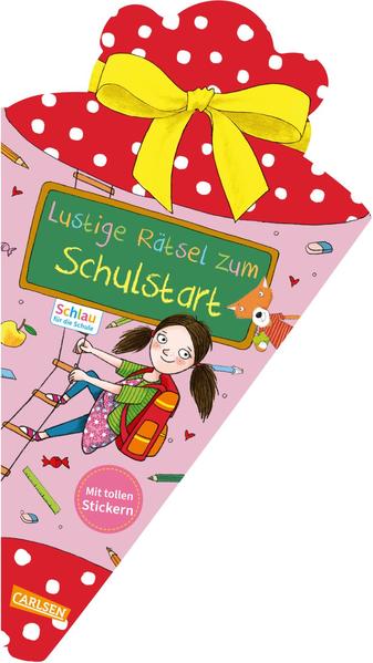 Schlau für die Schule: Lustige Rätsel zum Schulstart mit Stickern (Mängelexemplar)