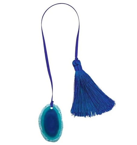 Achat-Lesezeichen (Farbe wird zufällig gewählt) Achat-Lesezeichen (Farbe wird zufällig gewählt)