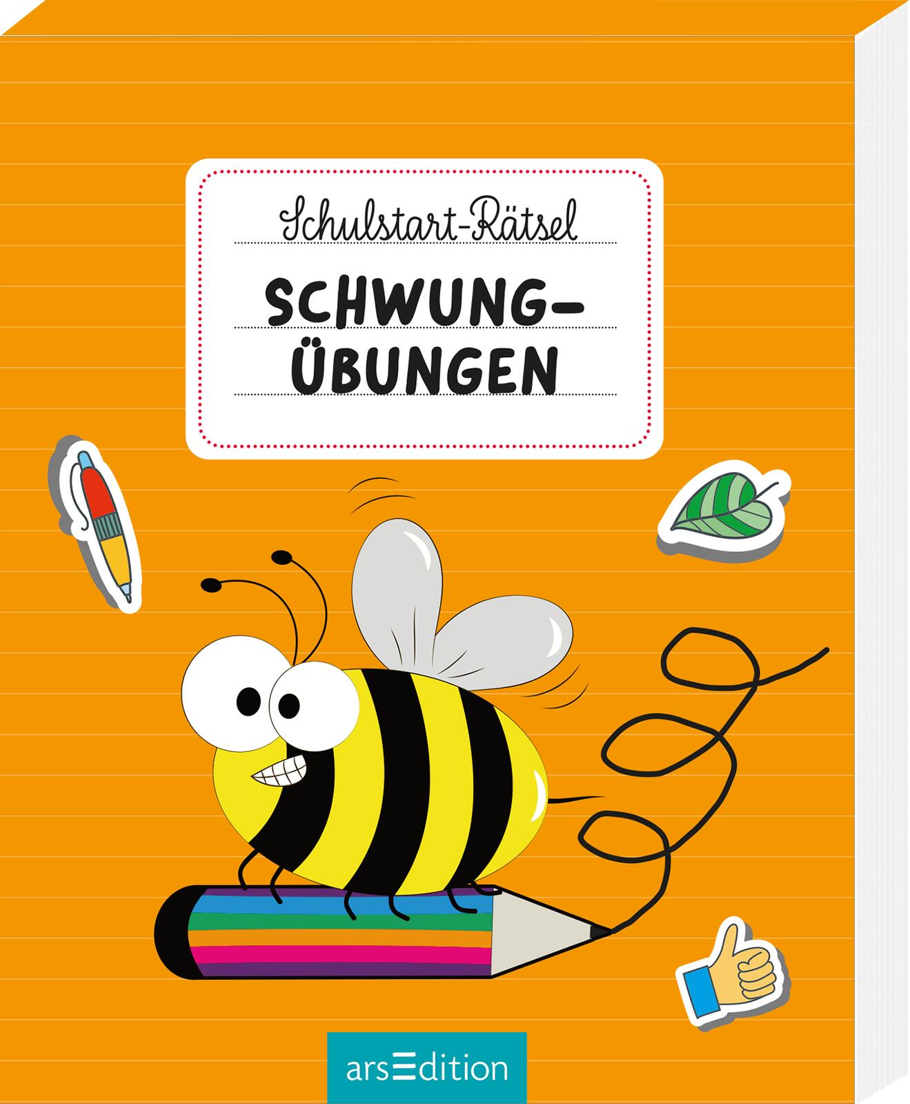 Schulstart-Rätsel - Schwungübungen (Mängelexemplar)