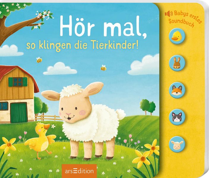Hör mal, so klingen die Tierkinder! (Mängelexemplar)