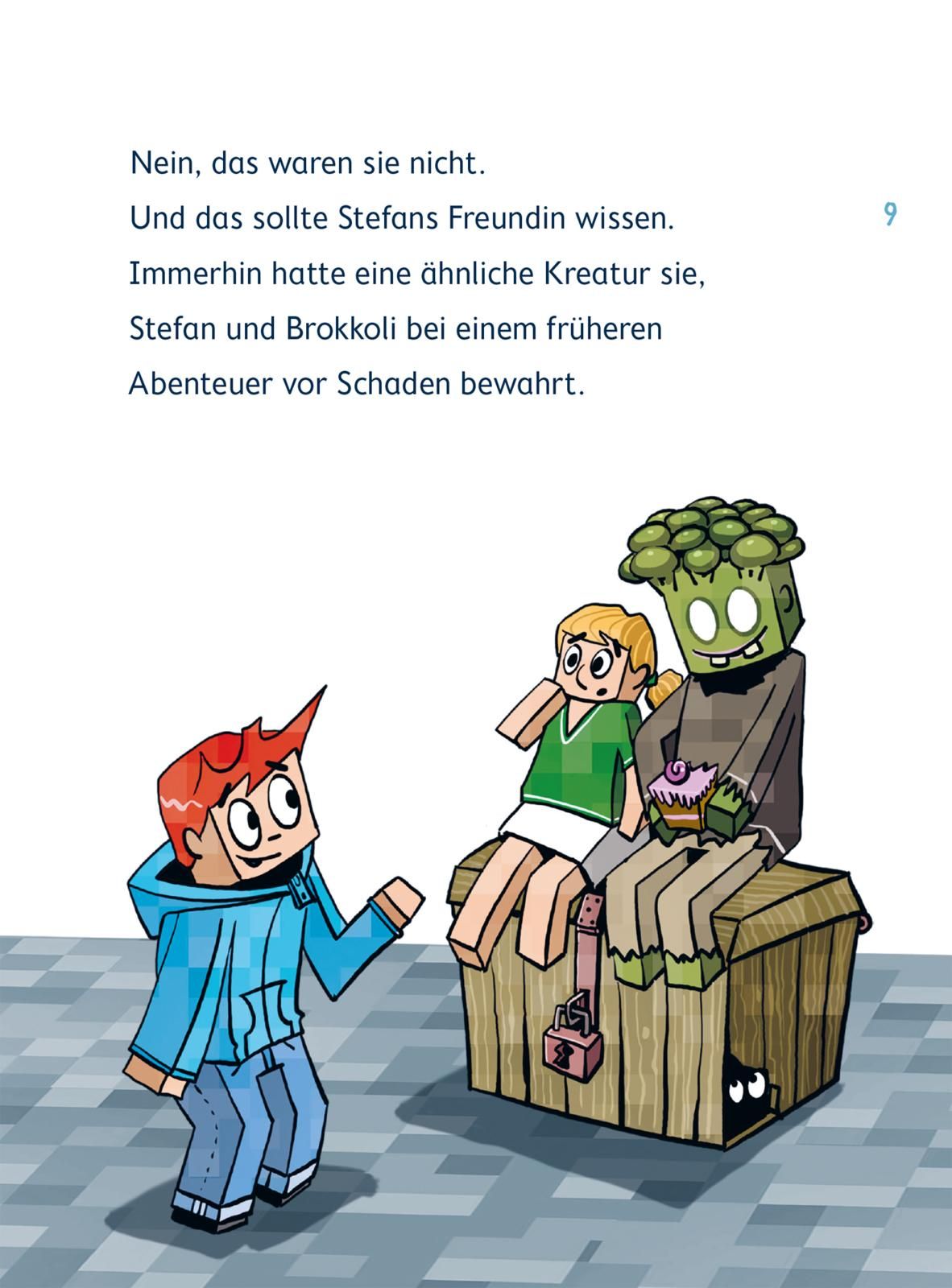 Minecraft 8: Spinnen – bis die Netze beben! (Mängelexemplar)