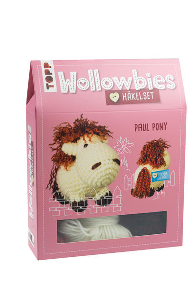 fc05a816217ec9b6046ee335cae77a8e1721286311 Wollowbies Häkelset Pony